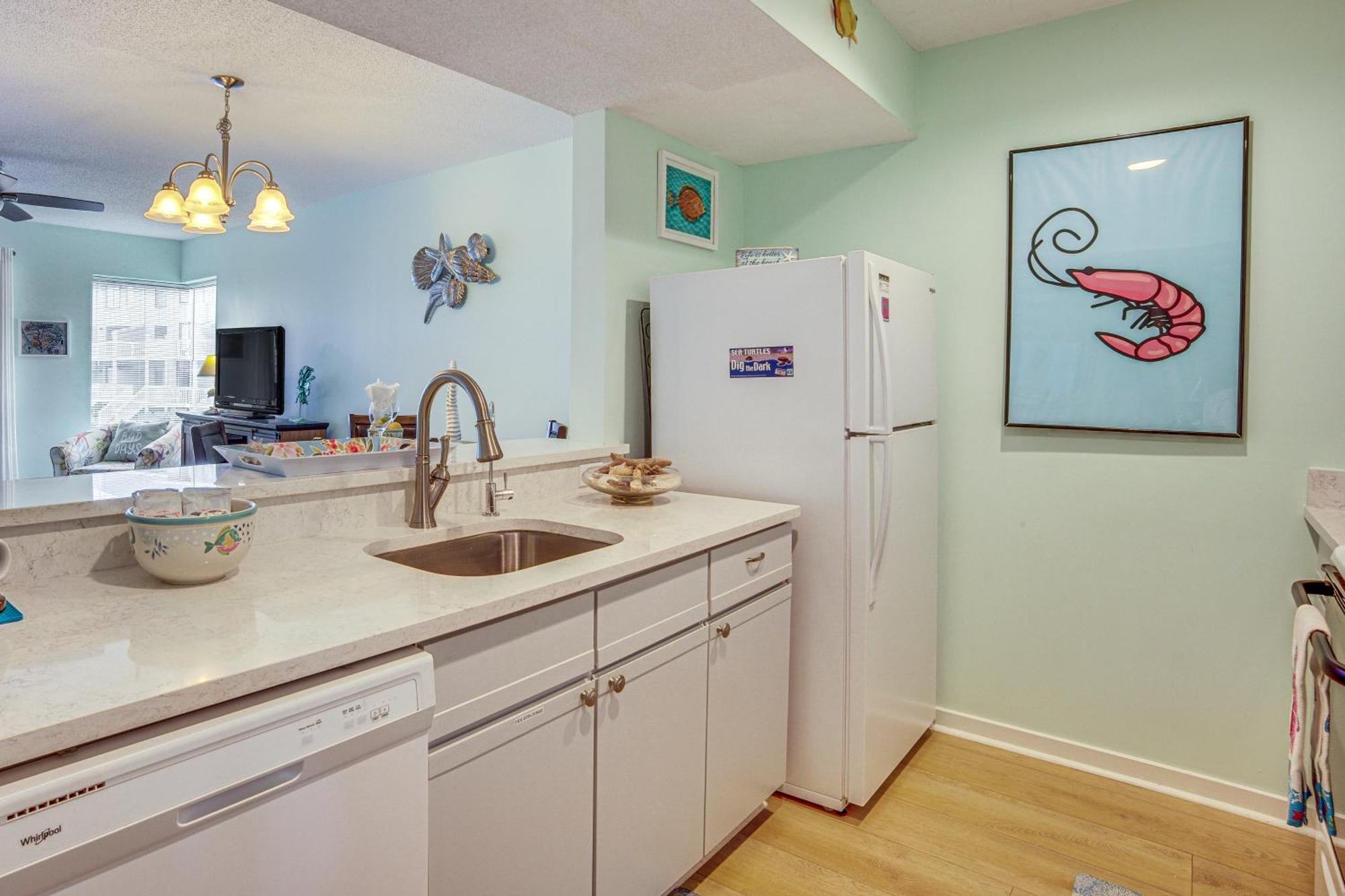 Ocean-View Saint Helena Island Condo - Pool Access Oceanmarsh Subdivision المظهر الخارجي الصورة