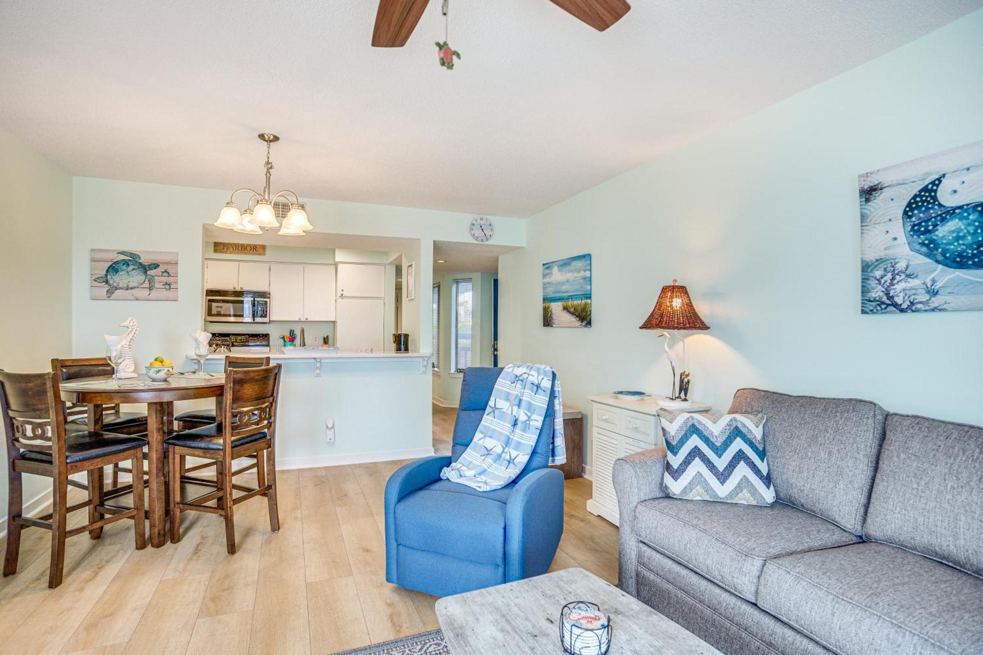 Ocean-View Saint Helena Island Condo - Pool Access Oceanmarsh Subdivision المظهر الخارجي الصورة