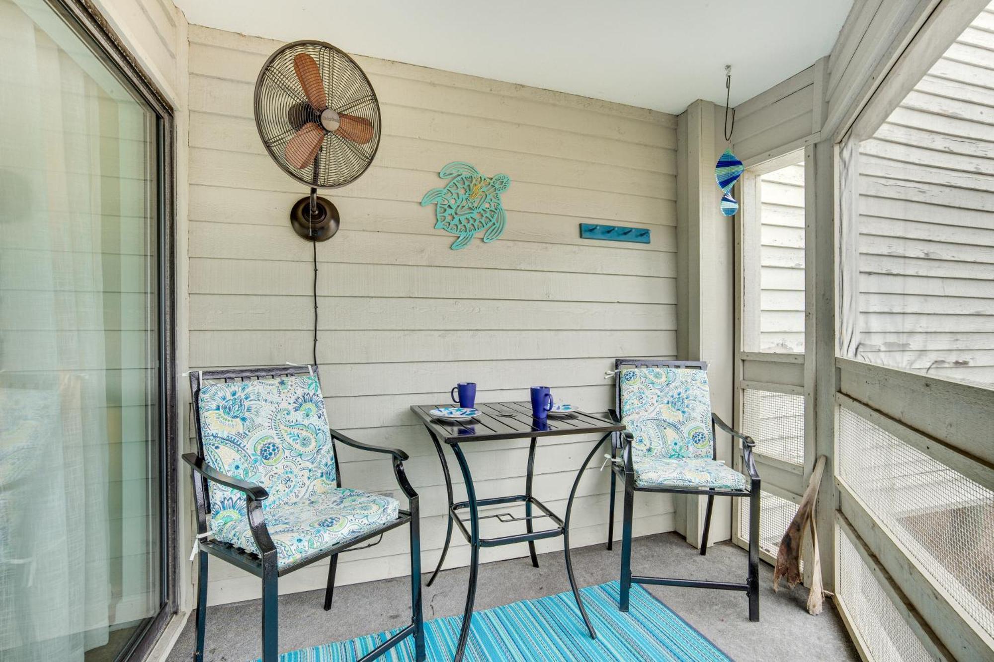 Ocean-View Saint Helena Island Condo - Pool Access Oceanmarsh Subdivision المظهر الخارجي الصورة