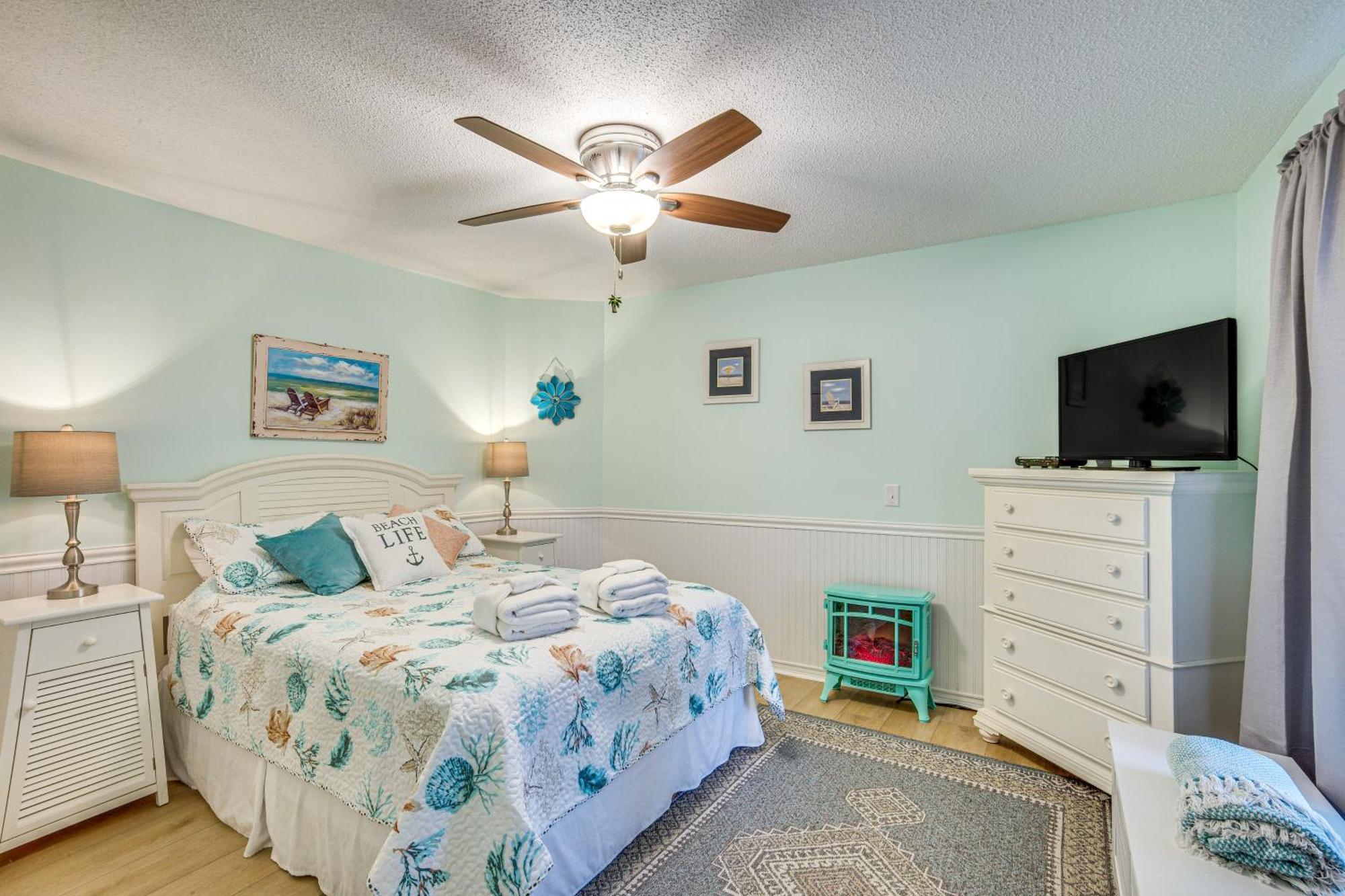 Ocean-View Saint Helena Island Condo - Pool Access Oceanmarsh Subdivision المظهر الخارجي الصورة